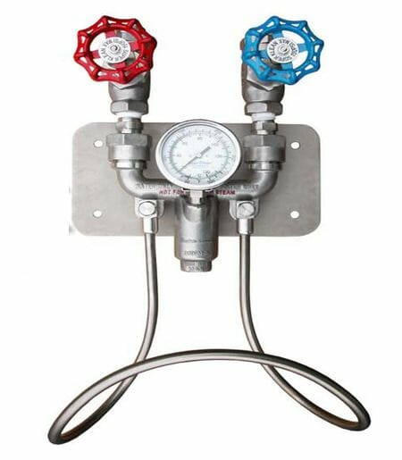 Stainless Steel Hot & Cold Water Mixers