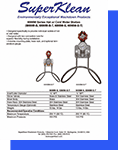 6000M Series Single Valve Hot or Cold Water Station Specifications Sheet