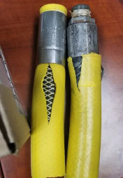 Industrial hot water hose