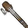 Brass Lite Nozzle Swivel Hose Fitting with hose guard