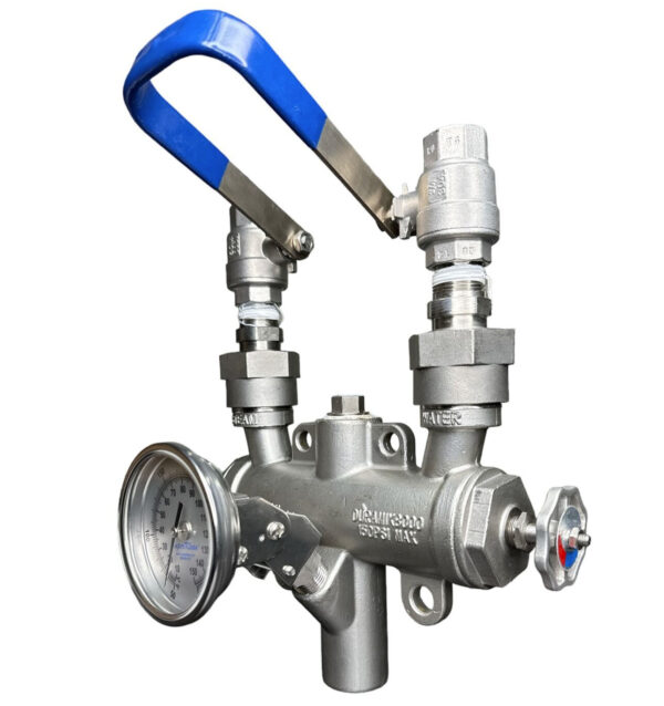8000 stainless steel ball valve hose station